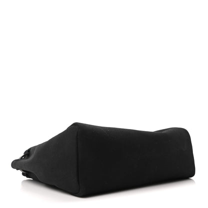 Toile Vache Calfskin Herbag 30 PM Ficelle Black