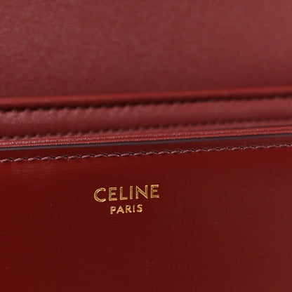 Shiny Calfskin Teen Triomphe Light Burgundy