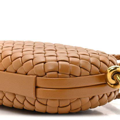 Calfskin Intrecciato Knot On Strap Camel