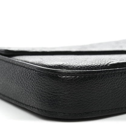 Empreinte Pochette Felicie Chain Wallet Black