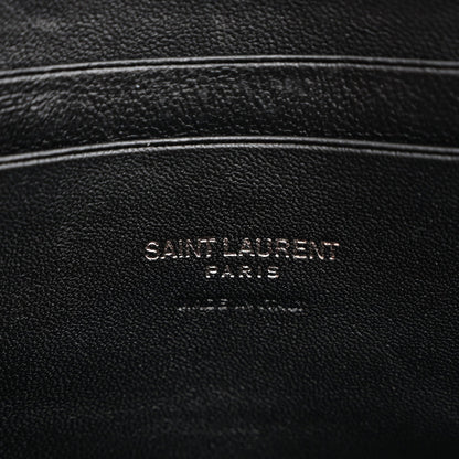 Grain De Poudre Matelasse Monochrome Monogram Mini Lou Camera Bag Black