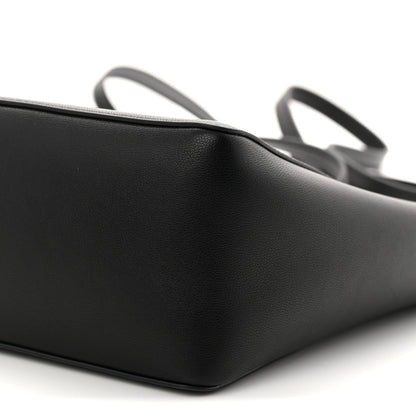 Nappa VLogo Bold Bucket Bag Black