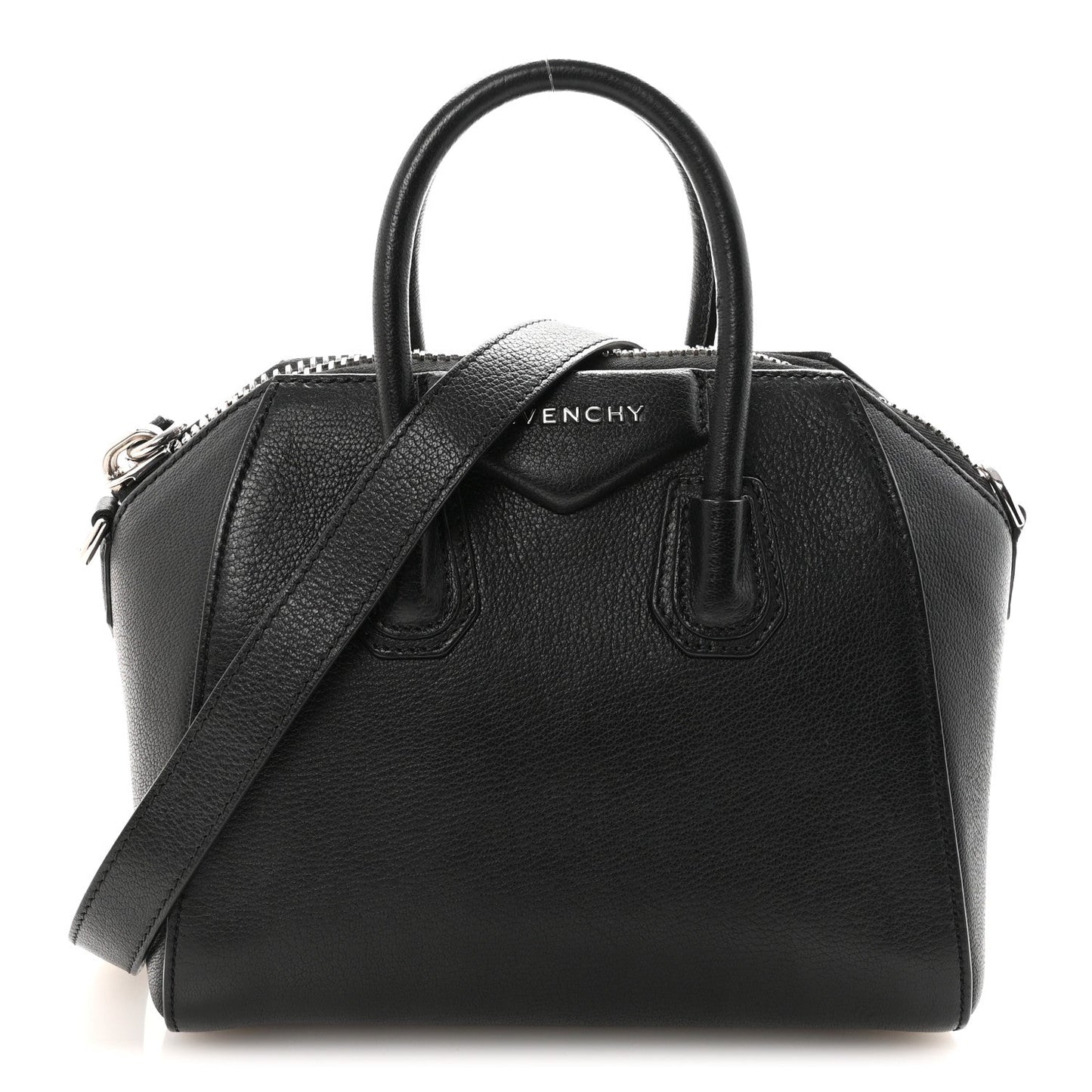 Sugar Goatskin Mini Antigona Black