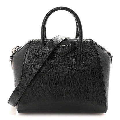 Sugar Goatskin Mini Antigona Black