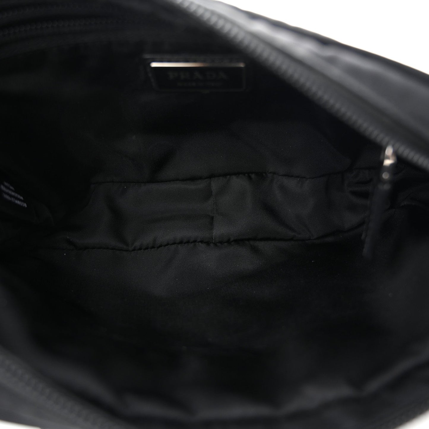 Re-Nylon Saffiano Belt Bag Black