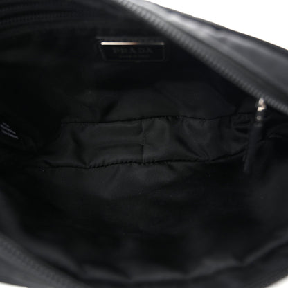 Re-Nylon Saffiano Belt Bag Black