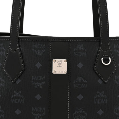 Visetos Medium New Liz Shopper Tote Black