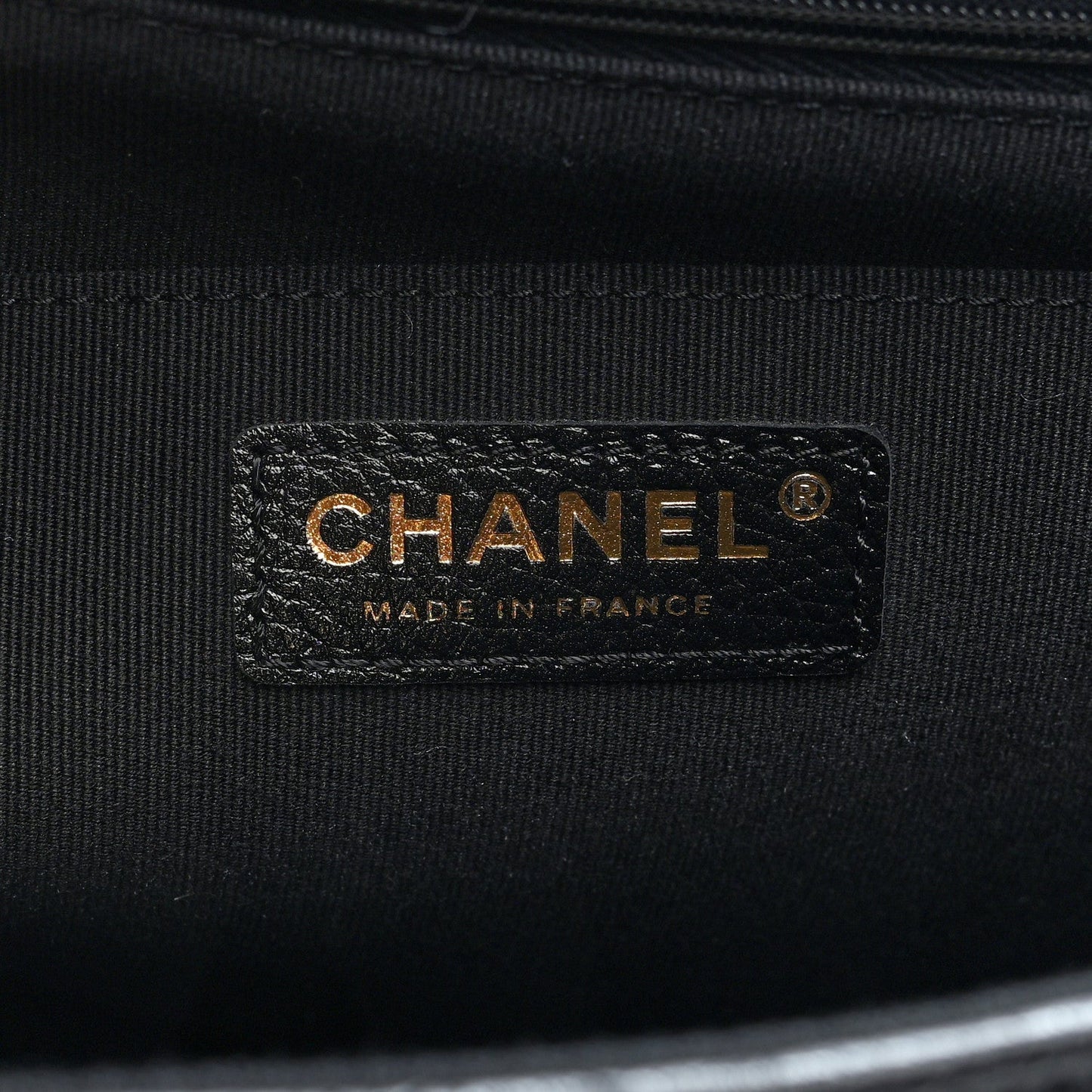 Grained Calfskin Quilted XXL Travel Flap Bag Black