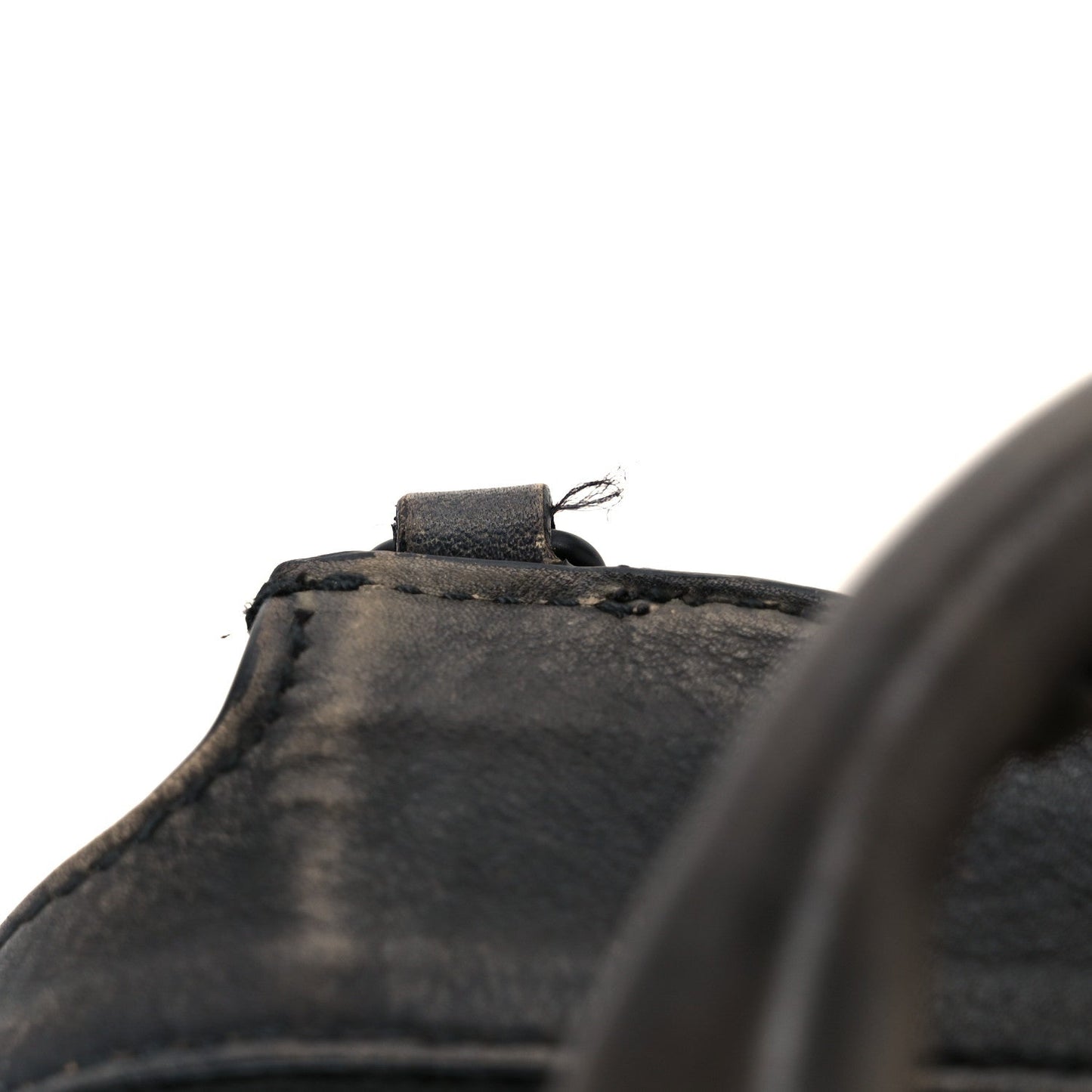 Used Calfskin Black Hardware Mini Neo Classic City Black