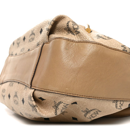Visetos Medium Drawstring Shopper Beige
