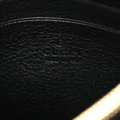 Roxy Calfskin Medium Blondie Chain Wallet Black