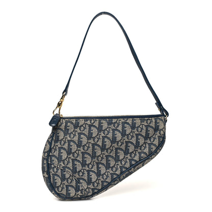Monogram Mini Saddle Pochette Navy