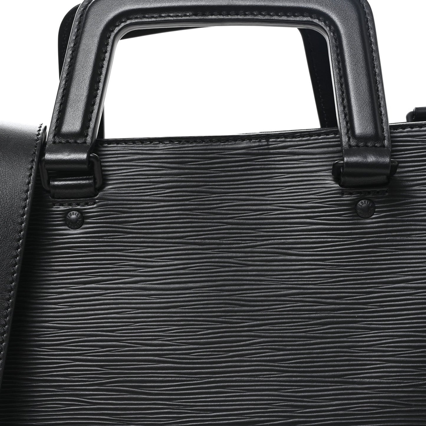 Epi Sac Plat Fold Bag Black