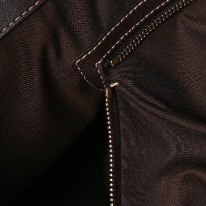 Crystal Monogram Mix Dark Brown