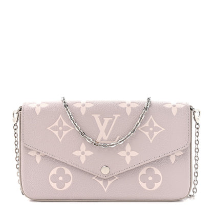 Empreinte Monogram Giant Felicie Pochette Brume Quartz