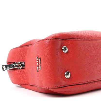 Vitello Daino Chain Satchel Bag Lacca