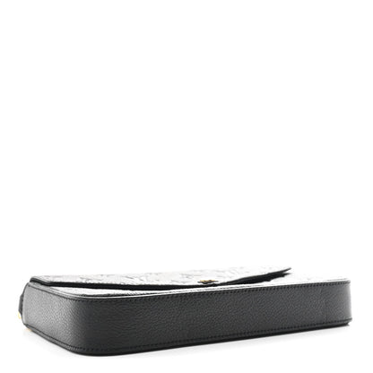 Empreinte Pochette Felicie Chain Wallet Black