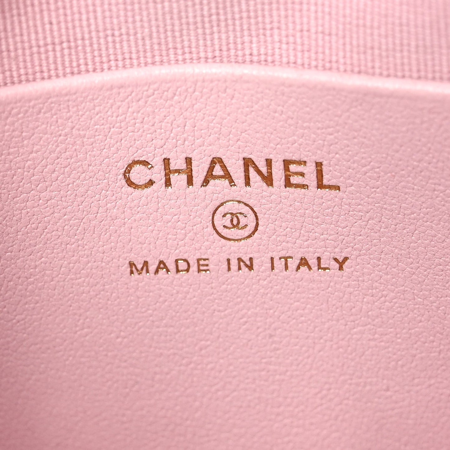 Lambskin Quilted Chain Camera Bag Light Pink