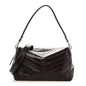 Eel Lui Medium Shoulder Bag Burgundy