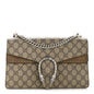 GG Supreme Monogram Small Dionysus Shoulder Bag Taupe
