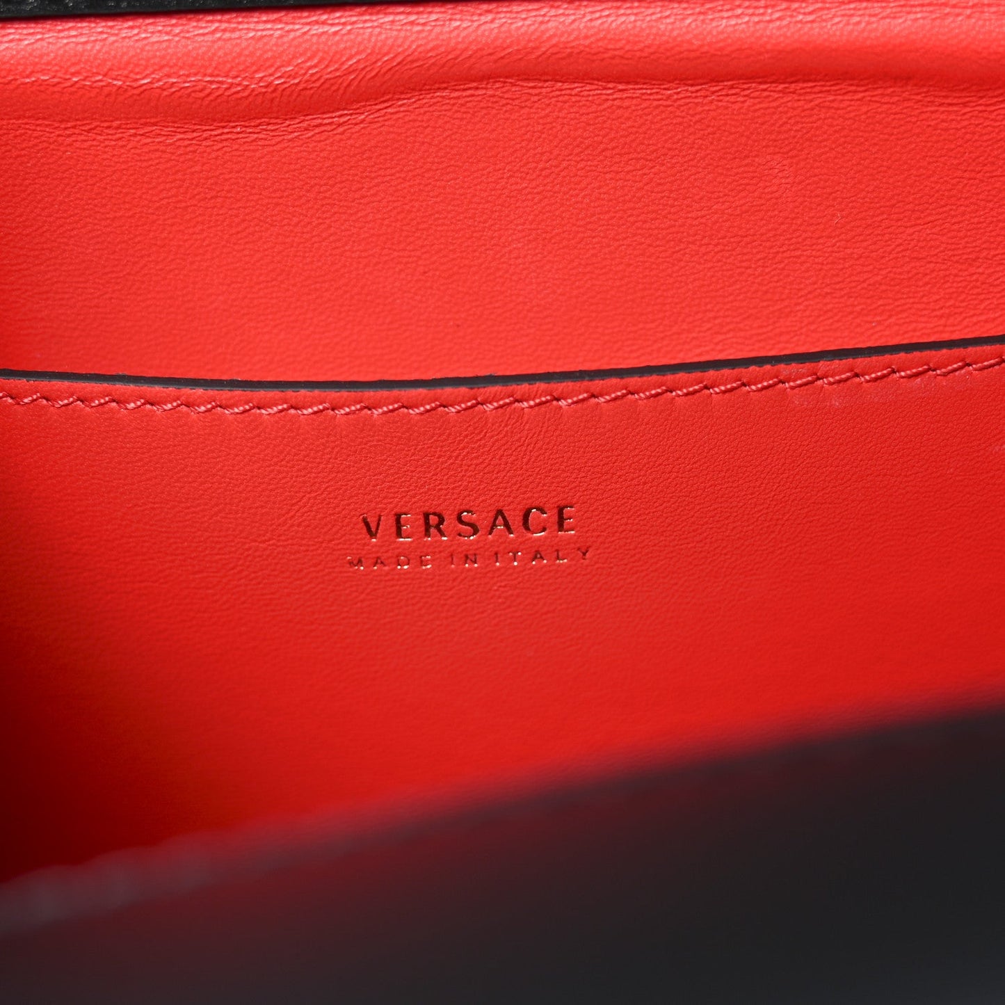 Vitello 90's Vintage Logo Bag Black