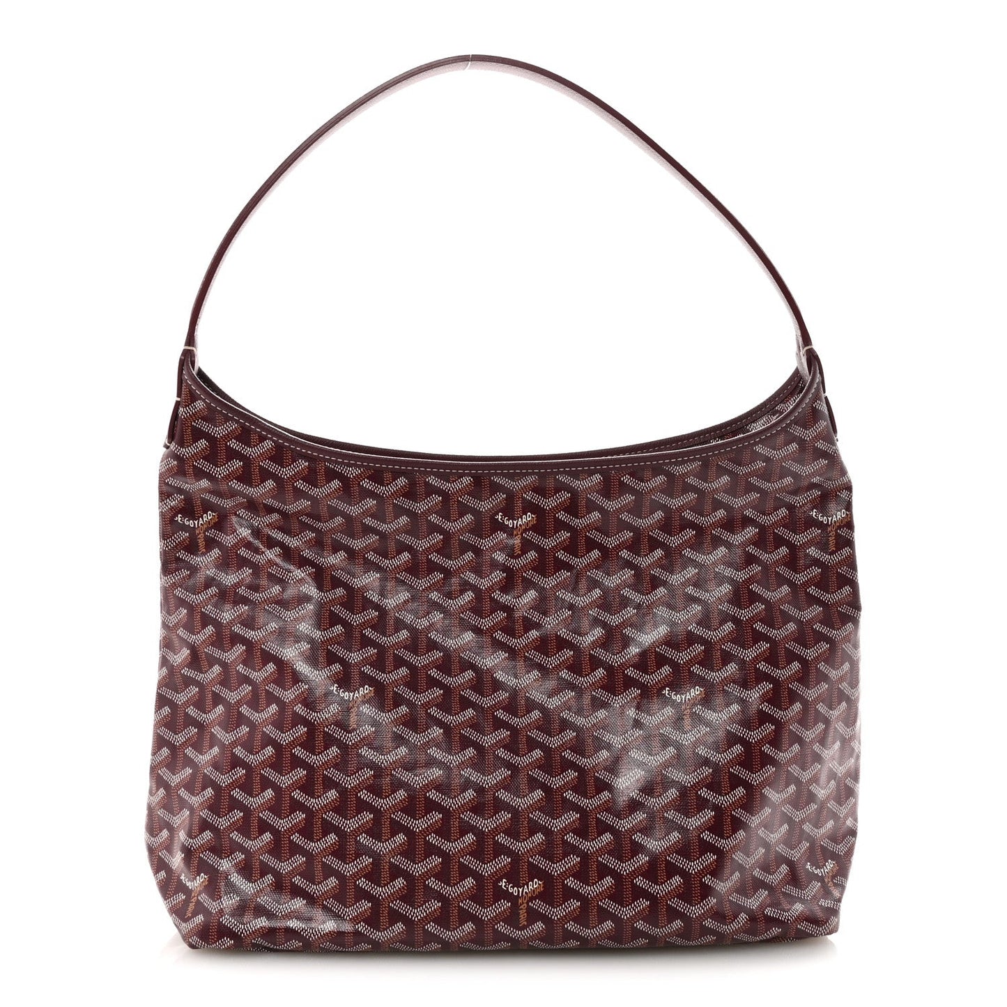 Goyardine Boheme Hobo Burgundy