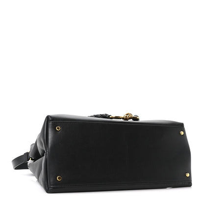 Silky Calfskin Medium Ciao Ciao Black