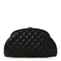 Lambskin Quilted Timeless Clutch Black