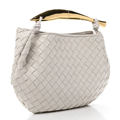 Nappa Intrecciato Sardine Bag Chalk