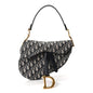 Oblique Saddle Bag Blue