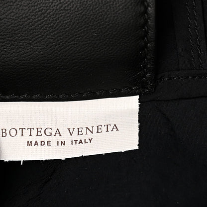 Nappa Nylon Intreccio Packable Backpack Black