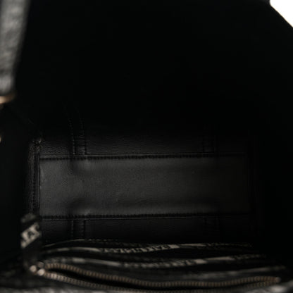Coated Canvas Losange Monogram XXS Tote Black Grey