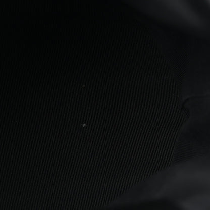 Lambskin Quilted Logo Mini Backpack Black