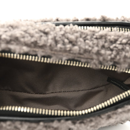 Shearling Snapshot The Teddy Camera Bag Grey