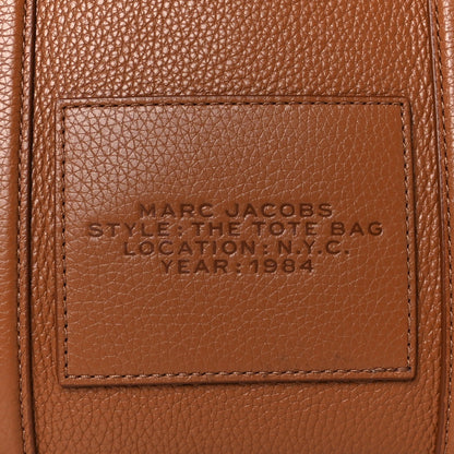 Grained Calfskin Medium The Tote Bag Argan Oil