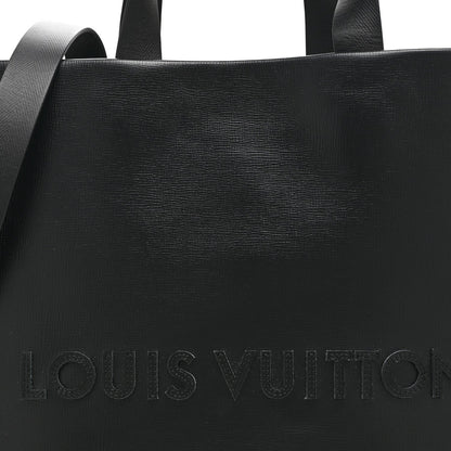 Calfskin Shopper Tote MM Black