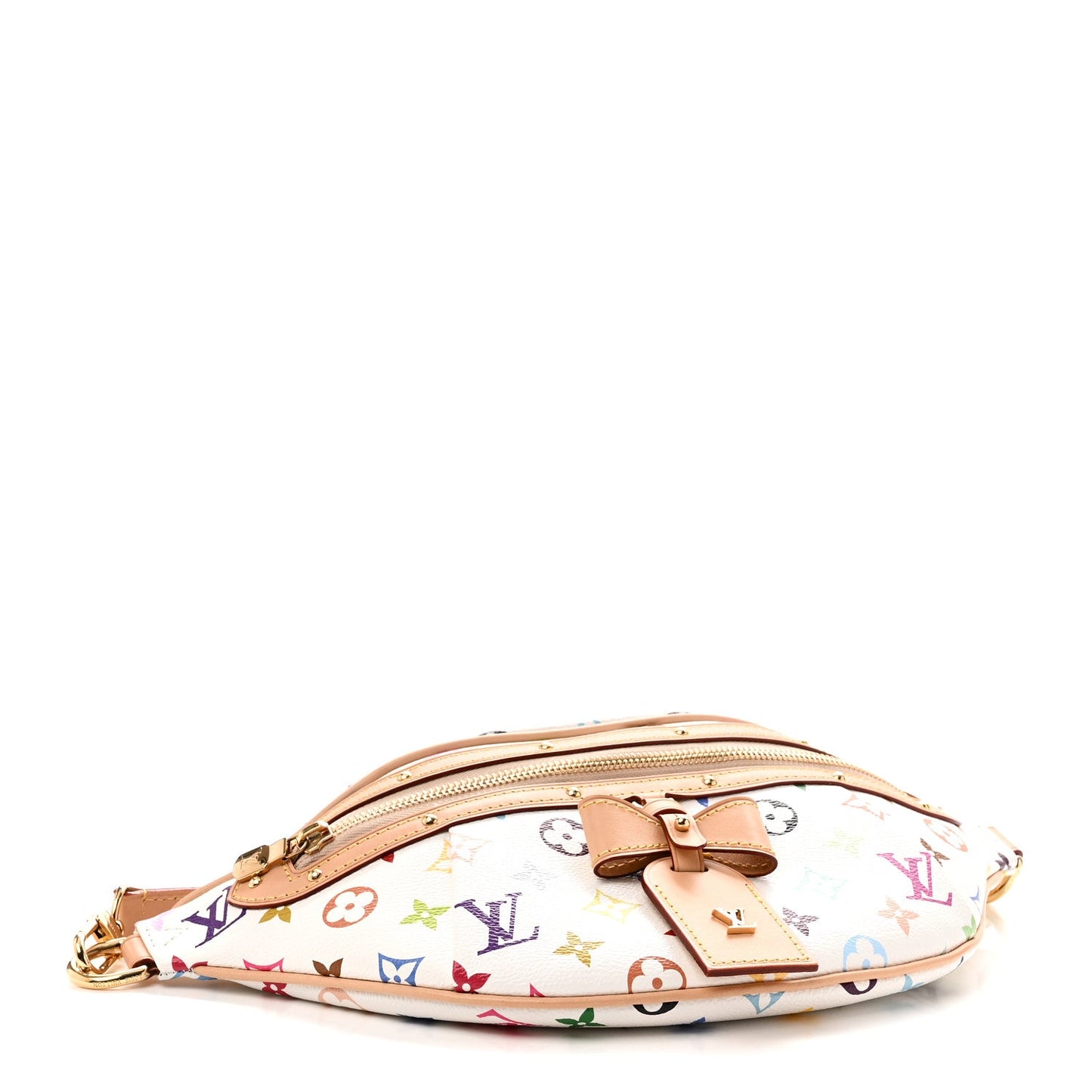 LV X TM Monogram Multicolor High Rise Bumbag White