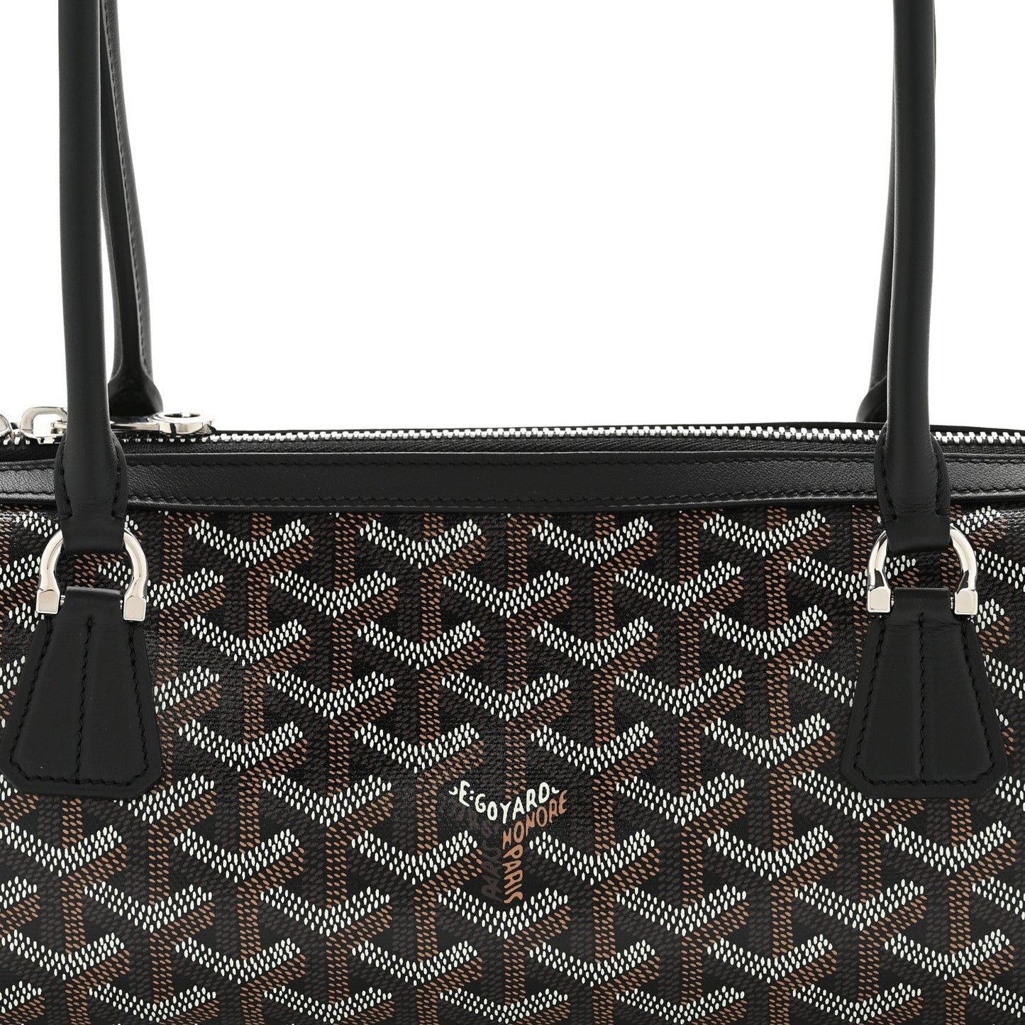 Goyardine Bonbonniere Bag Black