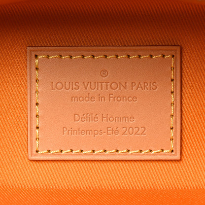 Calfskin N°7 Vertical Box Trunk Yellow