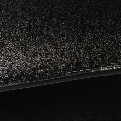 Smooth Calfskin Carre Satchel Black