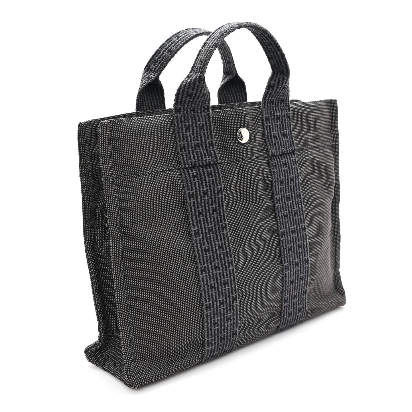 Canvas Herline PM Tote Grey