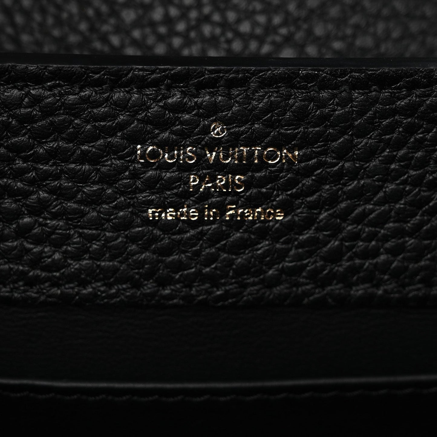 Taurillon Mini Capucines Black