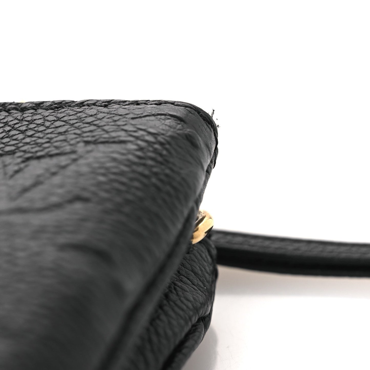 Empreinte Double Zip Pochette Black