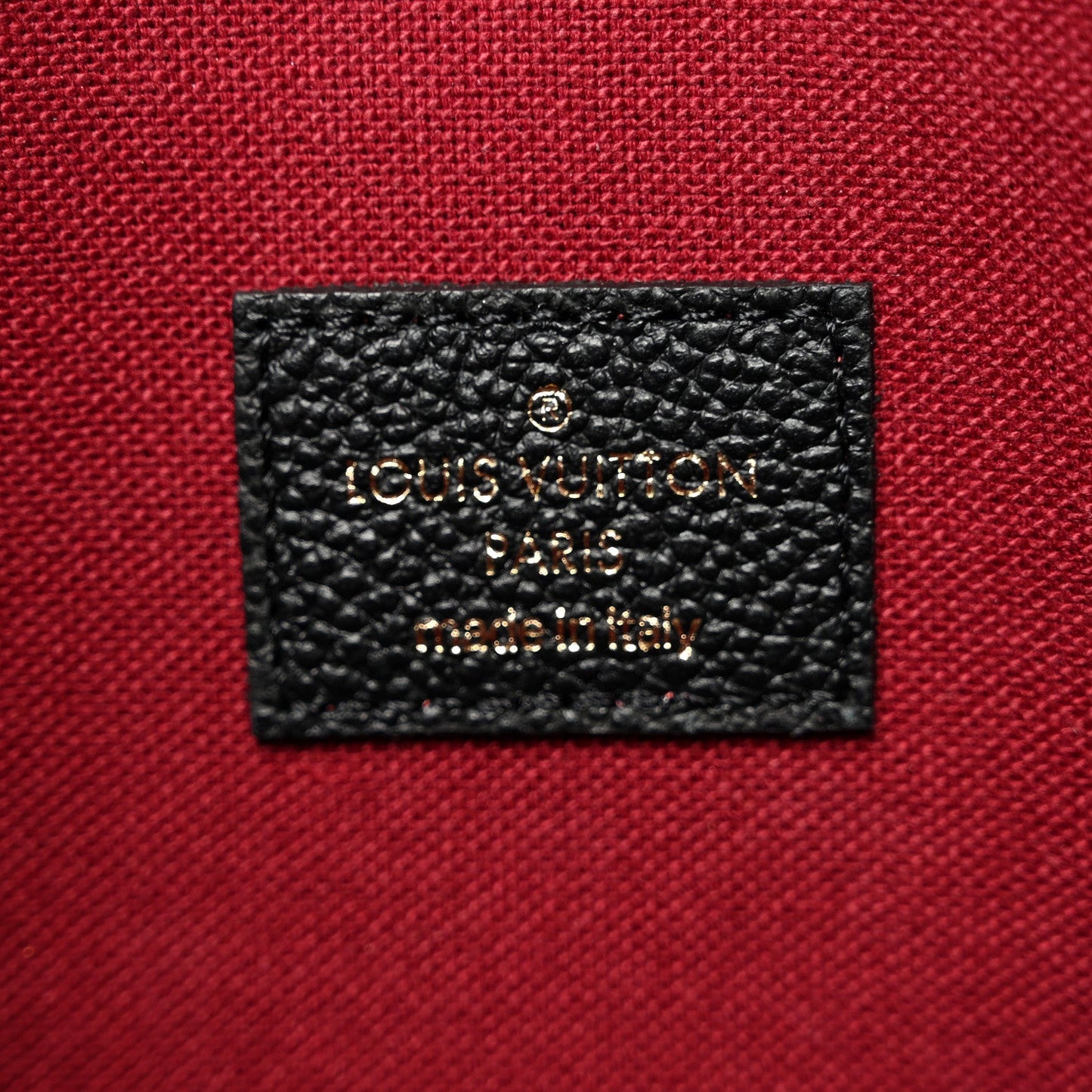 Empreinte Monogram Giant Felicie Pochette Black Beige