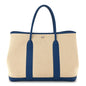 Twill H Negonda Garden Party 36 MM Tote Ecru Desert Bleu France