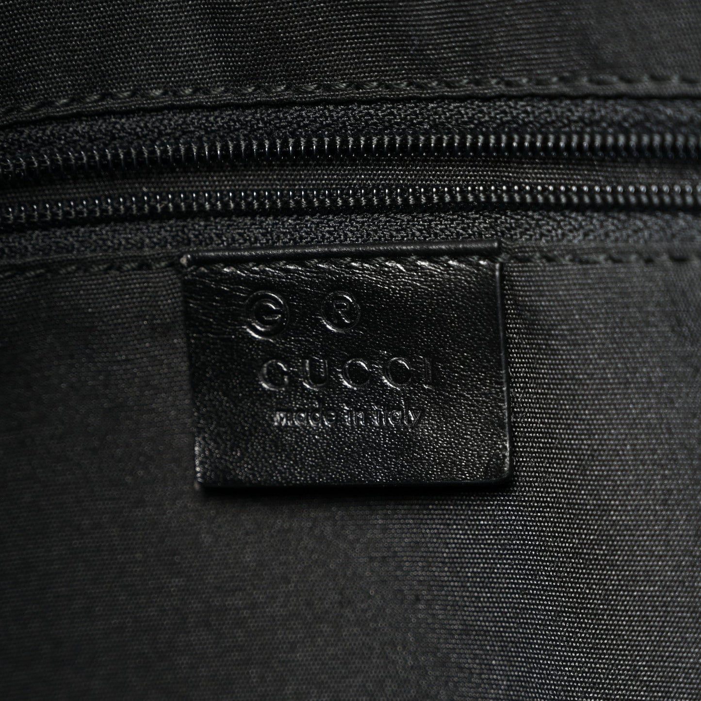 Canvas Shoulder Bag Black