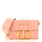 Snakeskin 30 Montaigne Box Bag Rose Clair