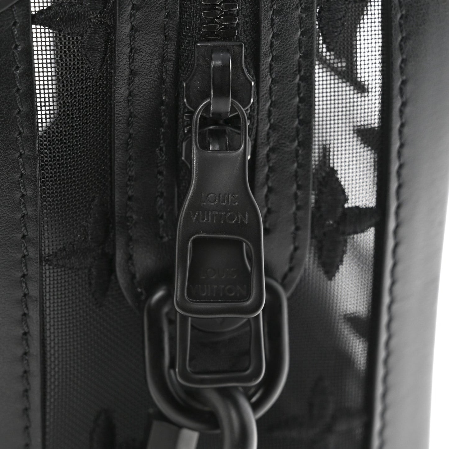 Monogram See Through Soft Trunk Black