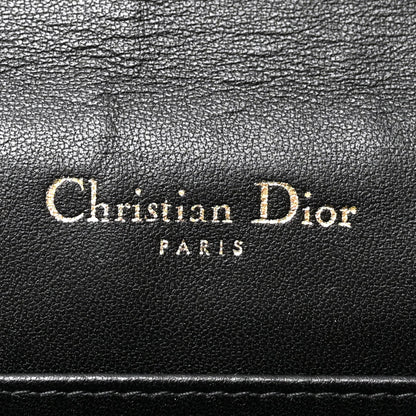 Lambskin Cannage Lady Dior Pouch Black