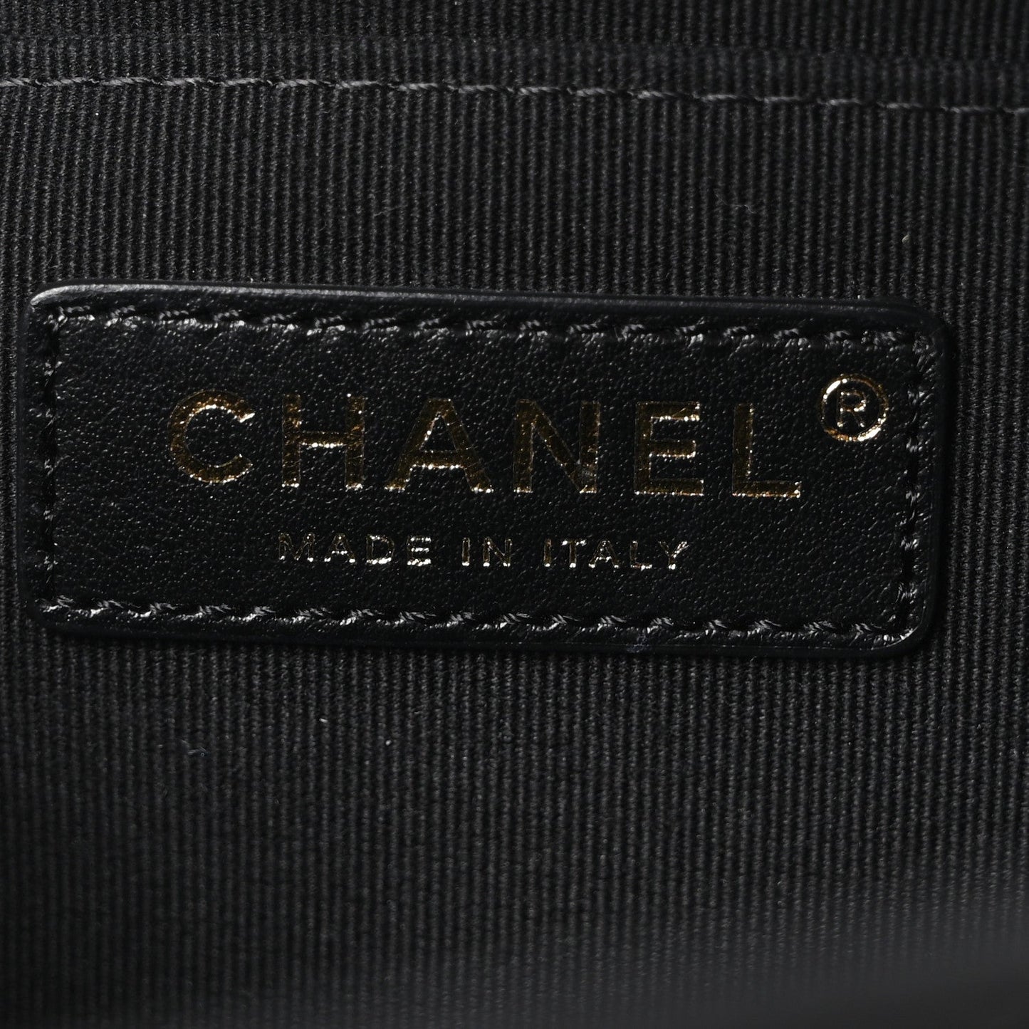 Aged Calfskin Quilted Double You Backpack Black